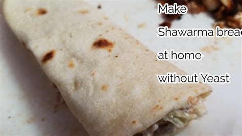 How To Make Shawarma Bread Recipe In Tamil Pita Bread Recipe Pita Bread