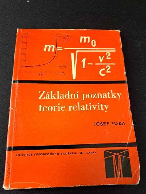 Z Kladn Poznatky Teorie Relativity Josef Fuka Aukro