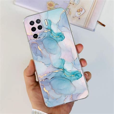Чехол для Oppo Reno 5 Lite,CPH2205,прозрачный модный корпус с милым ...