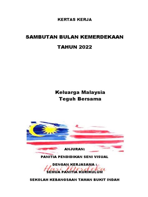 Kertas Kerja Sambutan Hari Kemerdekaan 2022 Pdf