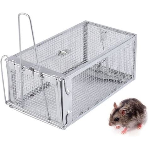 AJW Piège à Souris Vivant Piège à Rats Humain Piège à Rongeurs