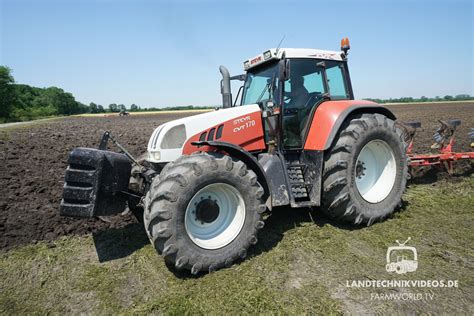 Steyr CVT 170 Pöttinger Pflug farmworld tv