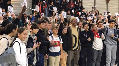 Verneuil sur Seine JoeyStarr tente de donner le goût de la lecture à