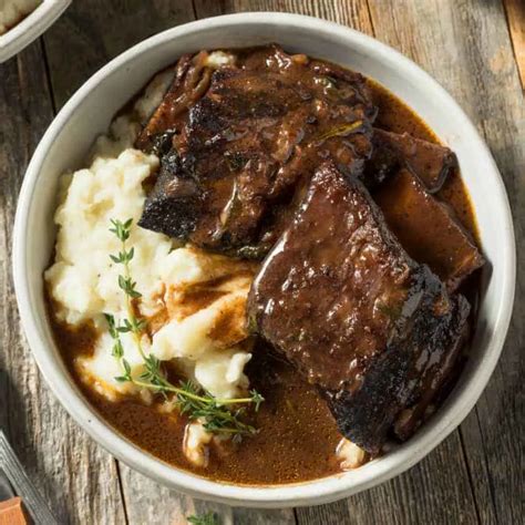 Incredible Braised Beef Short Ribs With Red Wine Garlic