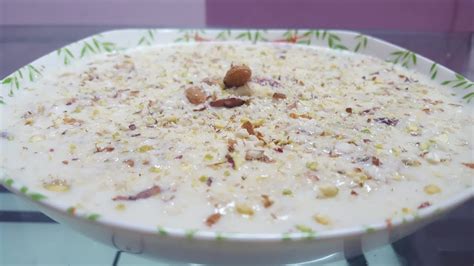 Vermicelli Kheer Seviya Kheer Eid Special Recipe Youtube