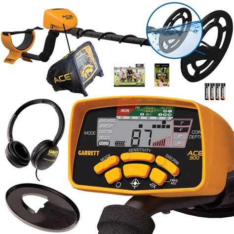 Garrett ACE 300 Metal Detector with Headphones — Detector Warehouse