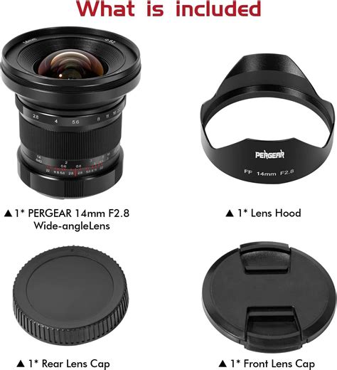 Pergear Mm F Ultra Wide Angle Manual Lens For Full Frame Sony E