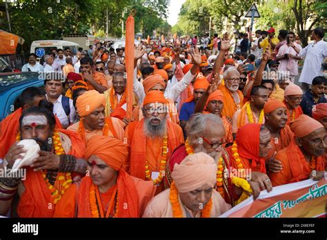 Kolkata India 24th May 2024 Bengal Sadhus In Kolkata Organized A