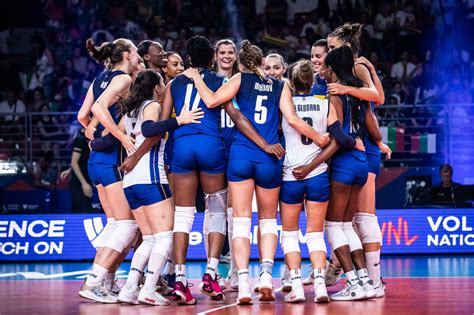 Live Italia Cina Volley Femminile Nations League In Diretta Egonu