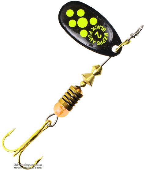 Блесна Mepps Black Fury 5гр второй номер купить