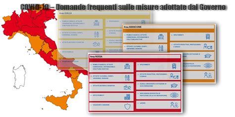 Zone Covid 19 Verde Arancione Rossa