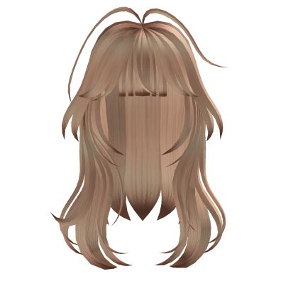 Blonde Wavy Girl Hair Roblox