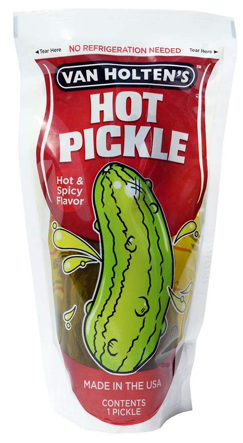 Van Holten S Pickles Jumbo Hot Pickle In A Pouch Pack Buy Online In Australia At Desertcart