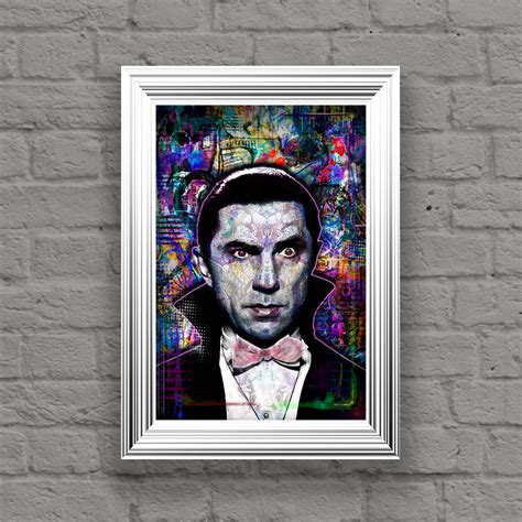 Dracula Poster, Bela Lugosi Tribute Fine Art – McQDesign