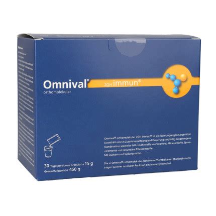 Omival Orthomolekular 2OH Immun Granulat Medistore At