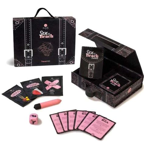 JOGO EROTICO SECRETPLAY SEX ON THE BEACH TRAVEL KIT ES EN DE FR NL PT D 229K5K