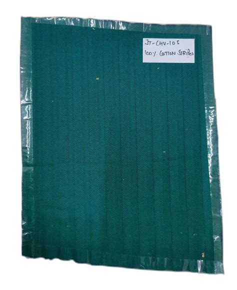 Green Cotton Velvet Fabric Stripe At Rs Meter In Panipat Id