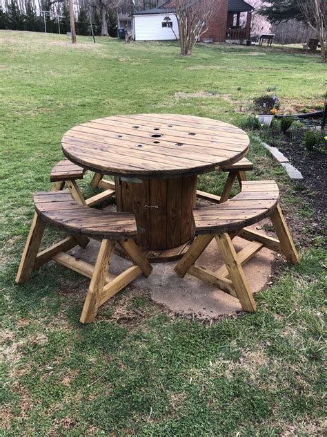 Mesa de madera para patio – Planos De Carpinteria.com