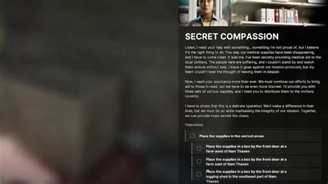 Gray Zone Warfare Secret Compassion Quest Guide How To Place The
