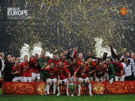 Manchester United Champions League Wallpapers - Wallpaper Cave