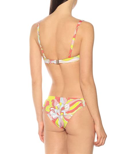 Emilio Pucci Printed Bikini Lyst