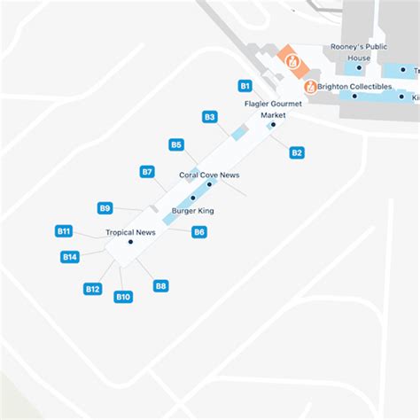 map of palm beach airport 5