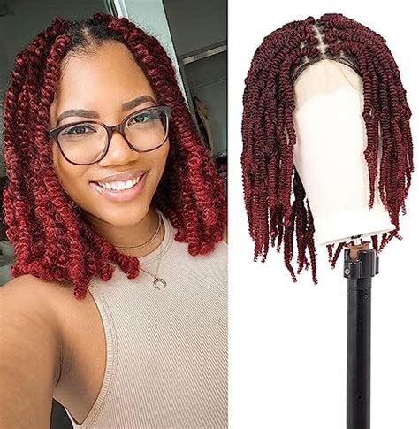 Amazon Fecihor 12 Twist Short Knotless Braided Wigs Twisted Wigs