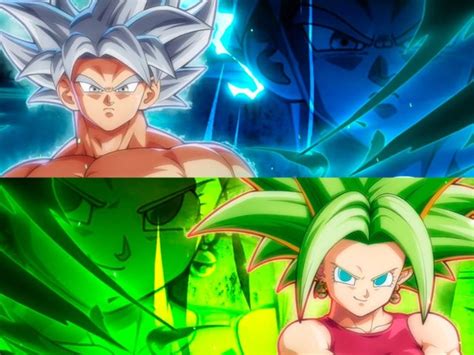 Dragon Ball Super Goku Ultra Instinto Y Kefla Se Unen A La Plantilla