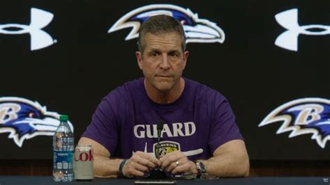 John Harbaugh Doesn T Commit To Resting Lamar Jackson Starters Against