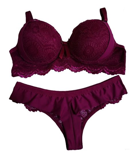 Kit Conjuntos De Lingerie Luxo Fio Duplo Parcelamento Sem Juros