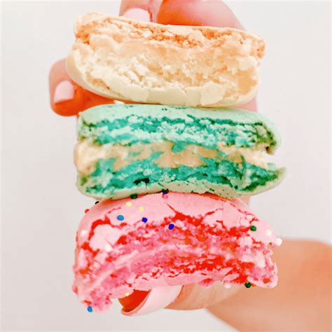 French Macaron Gift Box by Sift Dessert Bar + 1 Dozen (12x) Dessert ...