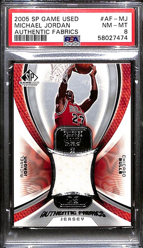 Lot Detail 2005 Upper Deck SP Game Used Michael Jordan Authentic