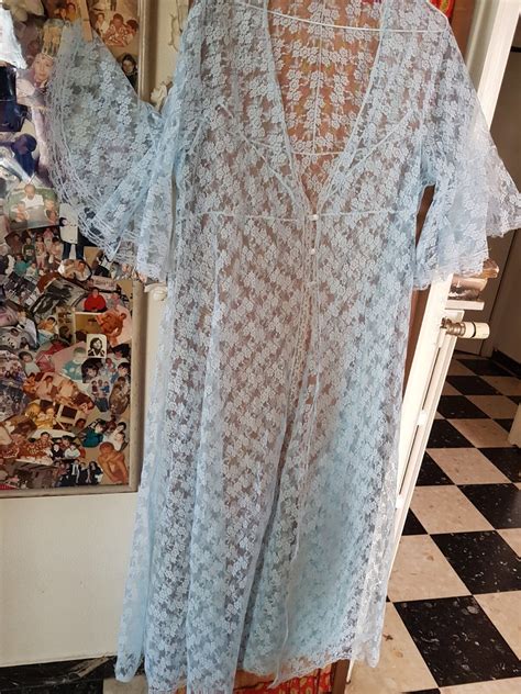 deshabillé pardessus tout en dentelle Lingerie an made in France t eBay