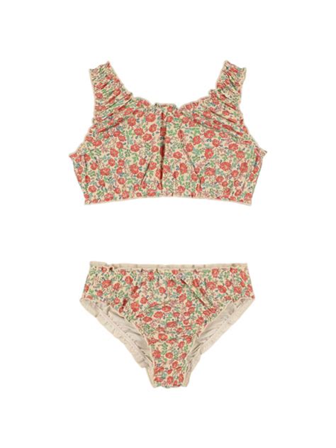Printed lycra bikini Konges Sløjd Girls Luisaviaroma