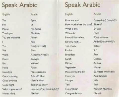 Common Phrases In Arabic Spoken Arabic Learning Arabic Arabic Language