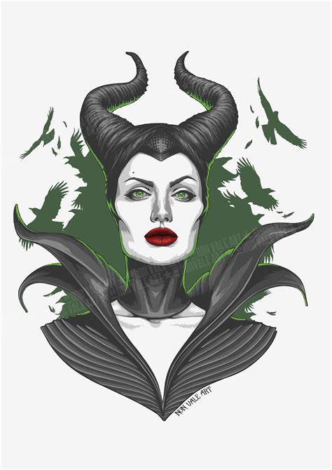 Maleficent On Behance