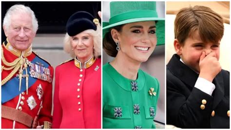 El Look De Kate Middleton Sus Hijos Y M S En El Primer Trooping The