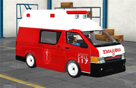 Toyota Hiace Ambulance Mod Mods For Bus Simulator Indonesia Bussid