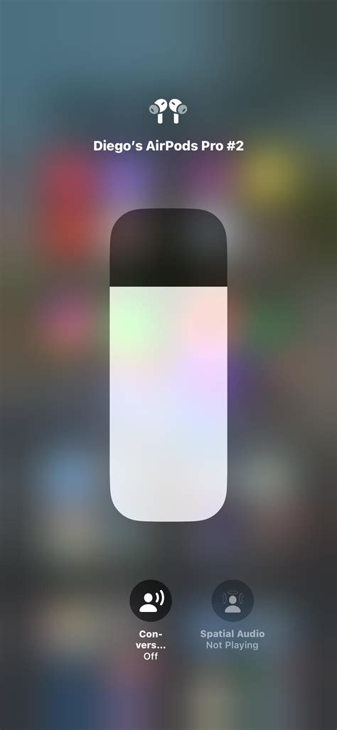 No longer getting the setting to switch ANC/Transparency : r/airpods