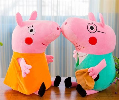 Плюшевая игрушка Мама Свинка 40см Peppa из семьи Пеппа (513019876 ...