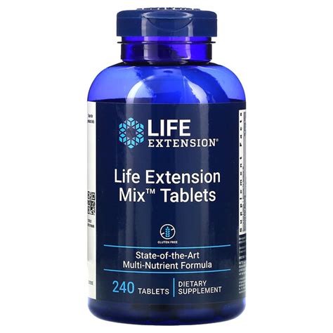 Life Extension, Mix Tablets, 240 Tablets Singapore
