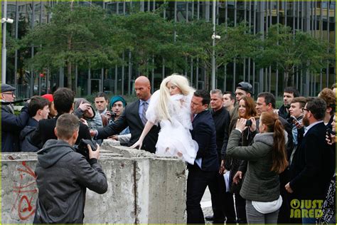 Lady Gaga Covers Naked Body With Sheer Cover Up In Berlin Photo Lady Gaga Sheer