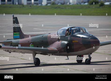 1960s BAC Strikemaster jet at Bruntingthorpe airfield, Leicestershire Stock Photo - Alamy