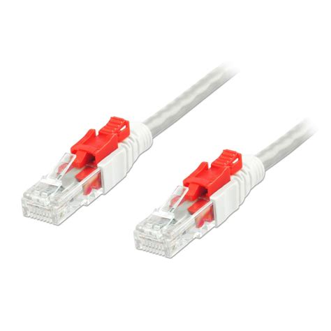 M Cat U Utp Locking Gigabit Network Cable Grey From Lindy Uk