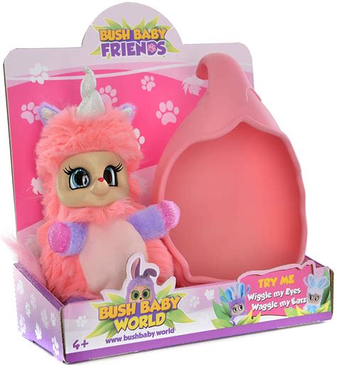 Bush Baby World Friends Ula the Unicorn Soft Toy with Sleepy Pod – BigaMart