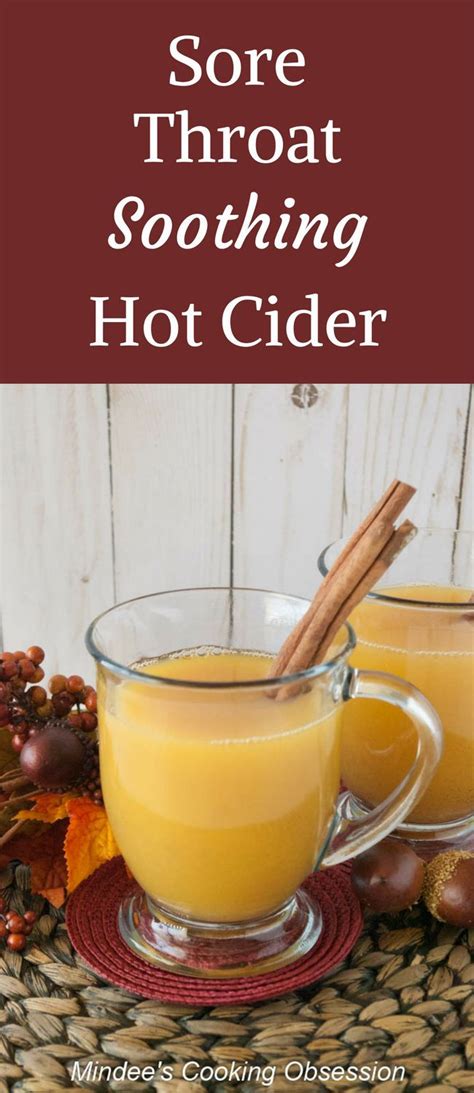 Sore Throat Soothing Hot Cider Have You Caught A Cold This Season And