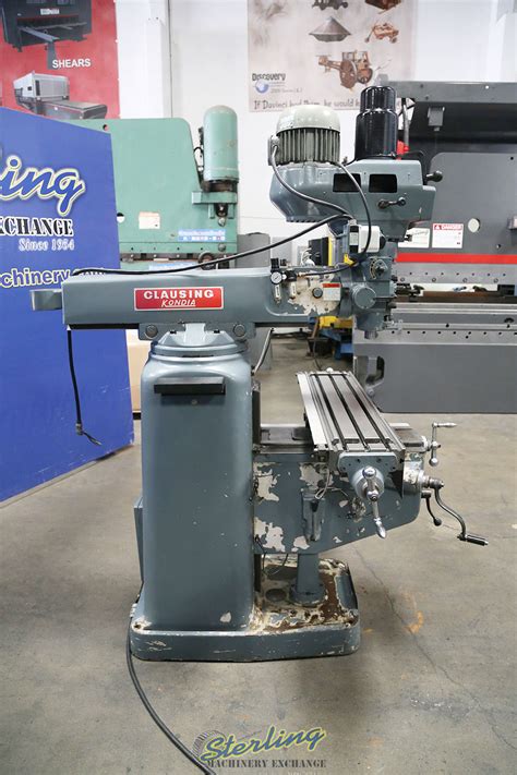 For Sale X Used Kondia Vertical Milling Machine With Variable