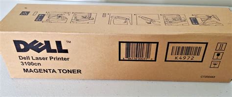 Oem Dell Laser Printer Cn Cn Magenta Toner Ct Ebay