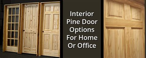 Interior Pine Door Options Builders Surplus