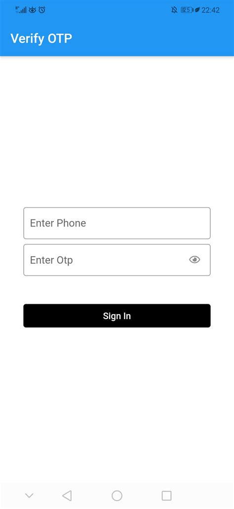 Using Phone Authentication With Firebase In Flutter Peter Coding